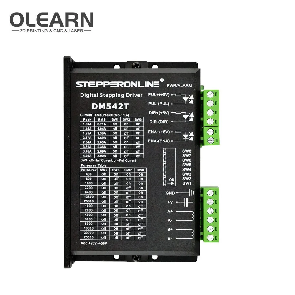 CNC stepper motor driver DM860 for Nema 34 stepper step stepping motor