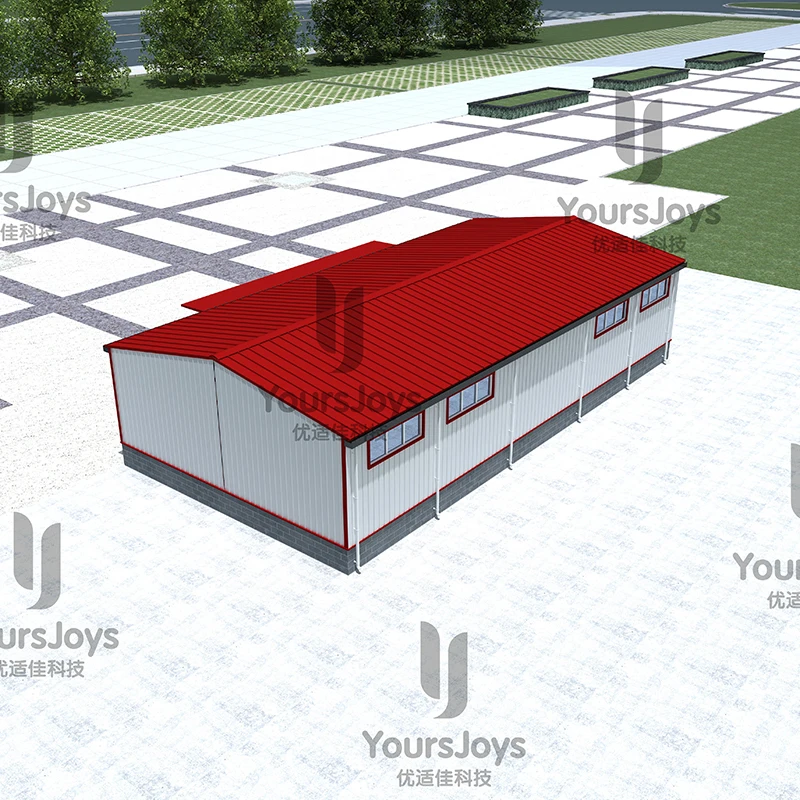 Modular Warehouse Customization Prefabricated Building Industrial Prefabricated Steel Structure Warehouse Workshop