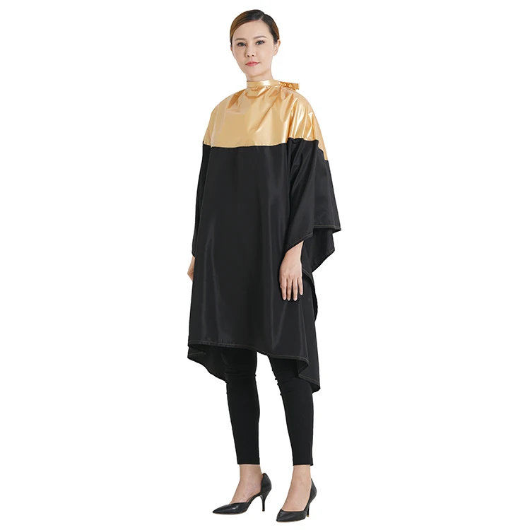 Накидки для волос с индивидуальным логотипом, накидки для стрижки волос с принтом зонта, простые товары для парикмахерской, Парикмахерская накидка