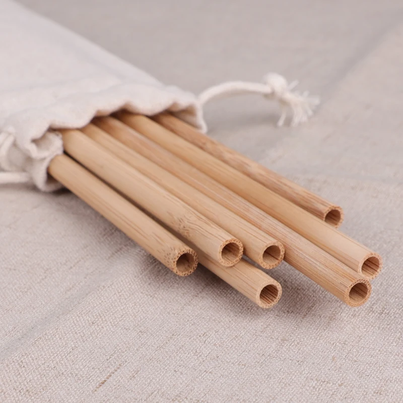 Top Seller 2022 Bamboo Reusable Straw Drinking Bamboo Straw Reusable