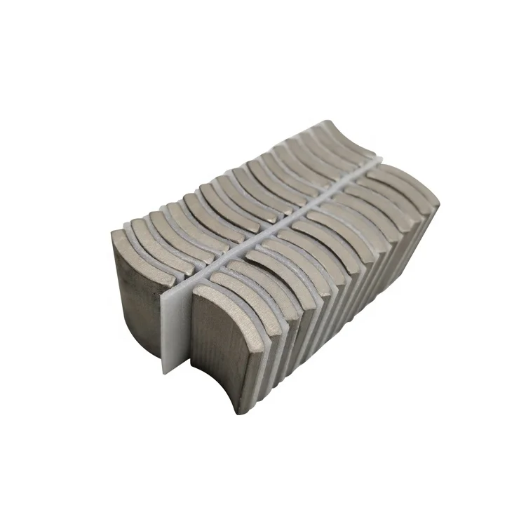 strong smco samarium cobalt  arc permanent magnet for bldc motor