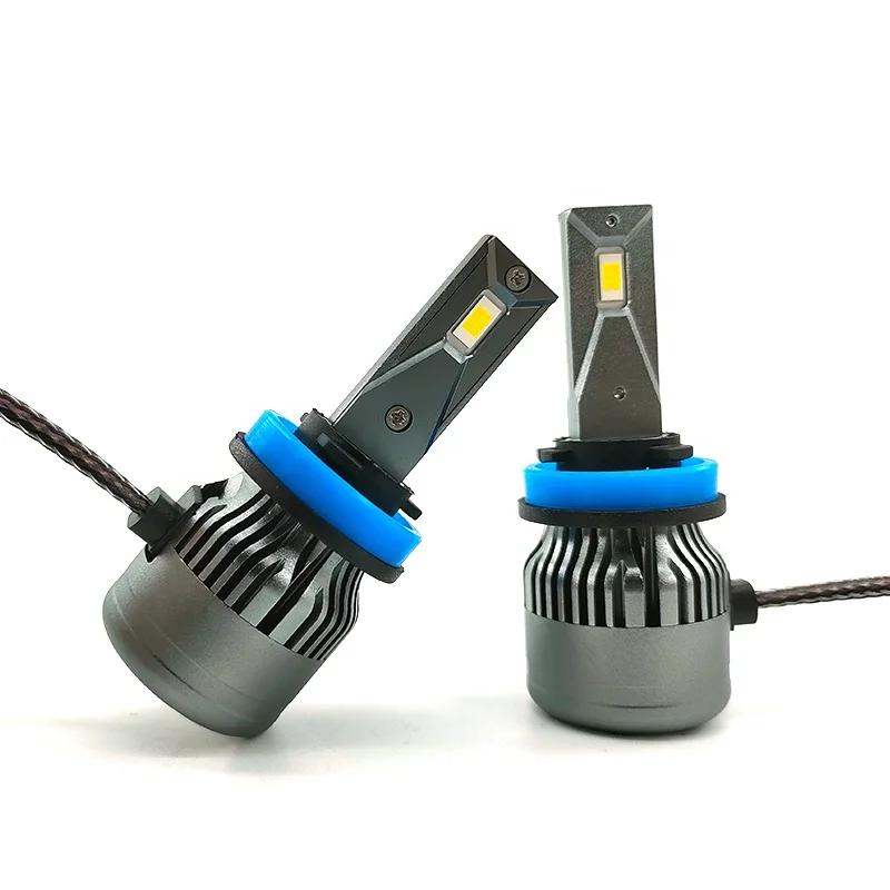 V20 Led Headlight automotive 55w CSP 3570 Chip h1 h4 H7 h11 9005 Car Led Lights 6500k Led Headlight bulbs