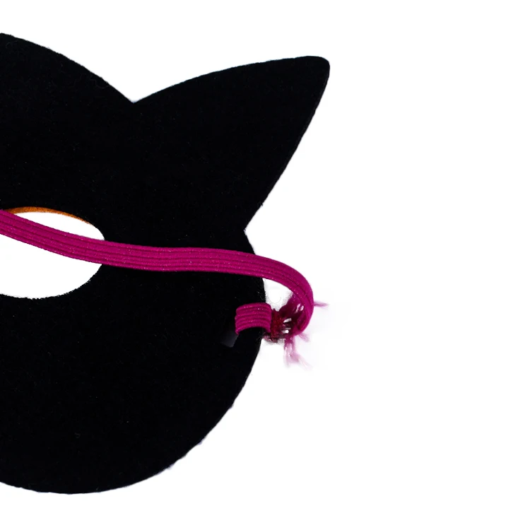 Wholesale Hot Selling Party Decoration Owl Cat Felt Mask for Kids
