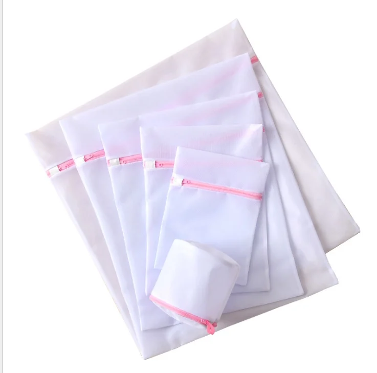2025 Customized Clean Dirty Makeup Pads Foldable Laundry Mesh Bag In Bulk