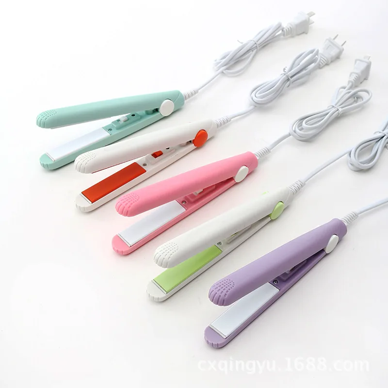 
Mini Hair Straightener Plywood Plastic Box Toothpaste Box Transparent Barrel hair straightener 