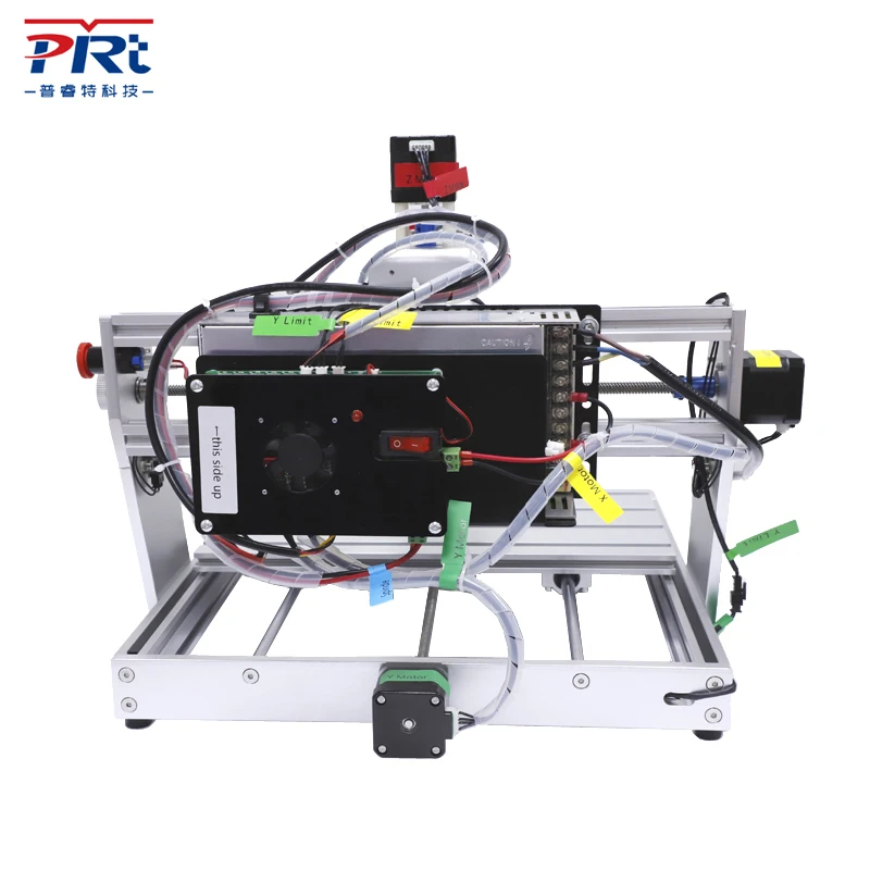 PURUITEKEJI алюминий CNC 3018 pro Новый гравировальный станок маршрутизатор для дерева ПВХ бамбука MDF