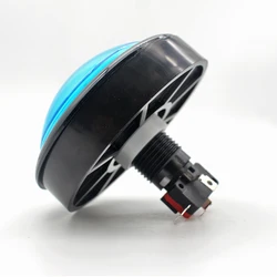 Arcade game parts factory direct wholesale 24 to 100 mm zero delay LED illuminated switch arcade machine push buttons