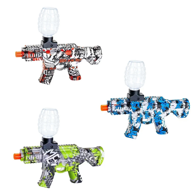 M416 Kids Rechargeable Toy Gun Graffiti Fashion Funny Gel Ball Water Bomb Splash Blasting Gun