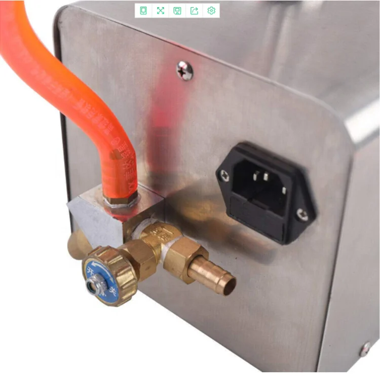 RF-1 Ampoule Sealing Machine, 110V/60Hz Laboratory Ampoule Sealing Machine Manual Ampoule Sealer Amber Vial Sealing 1-20ml