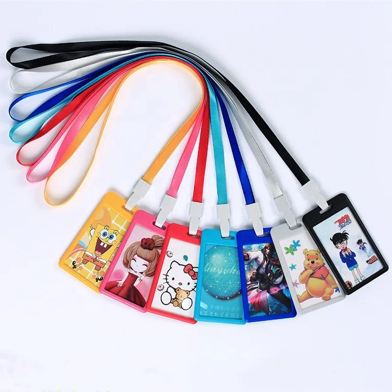 
Student Label ABS Custom Wtih Lanyard Card Holder 