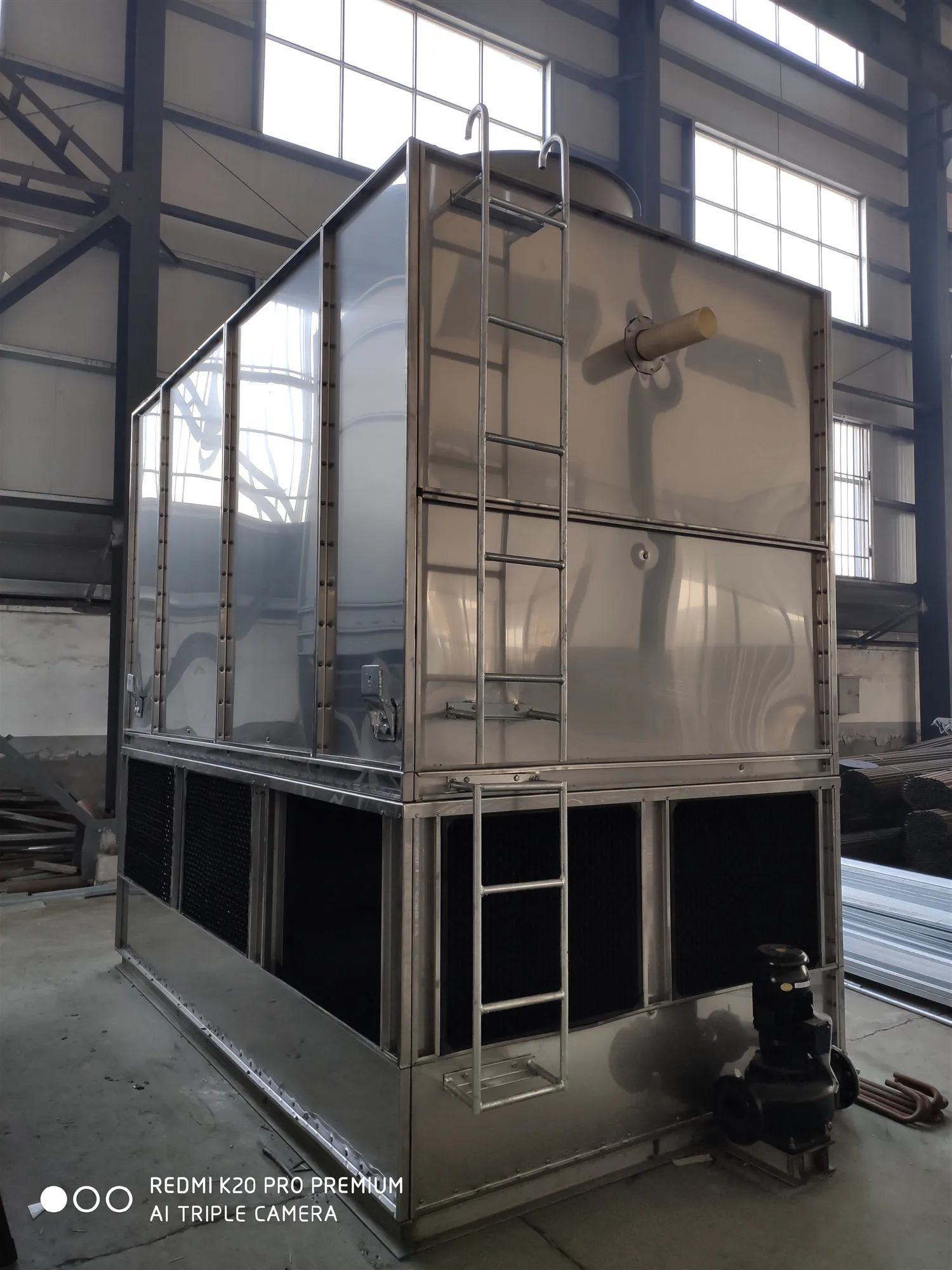 Power and Water saving evaporative