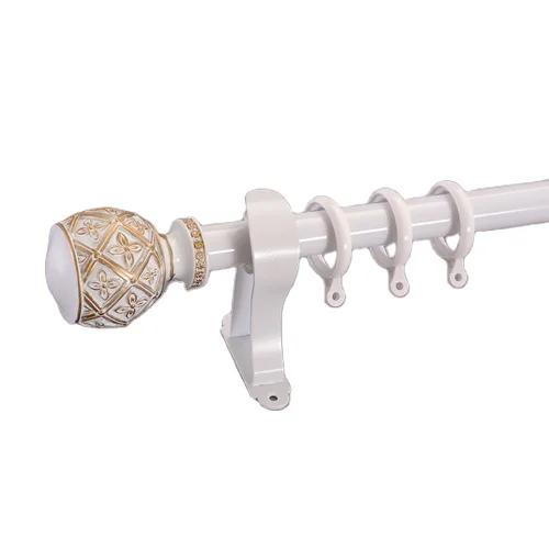 Guangzhou Wholesale aluminum Curtain Rod For Living Room, aluminum Curtain pole