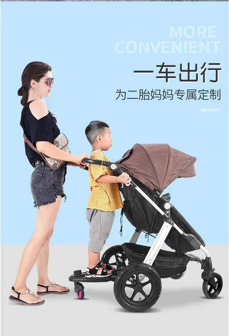Stroller Buggy standing board  Children Standing Baby Stroller Glider Board Stroller Board with Seat