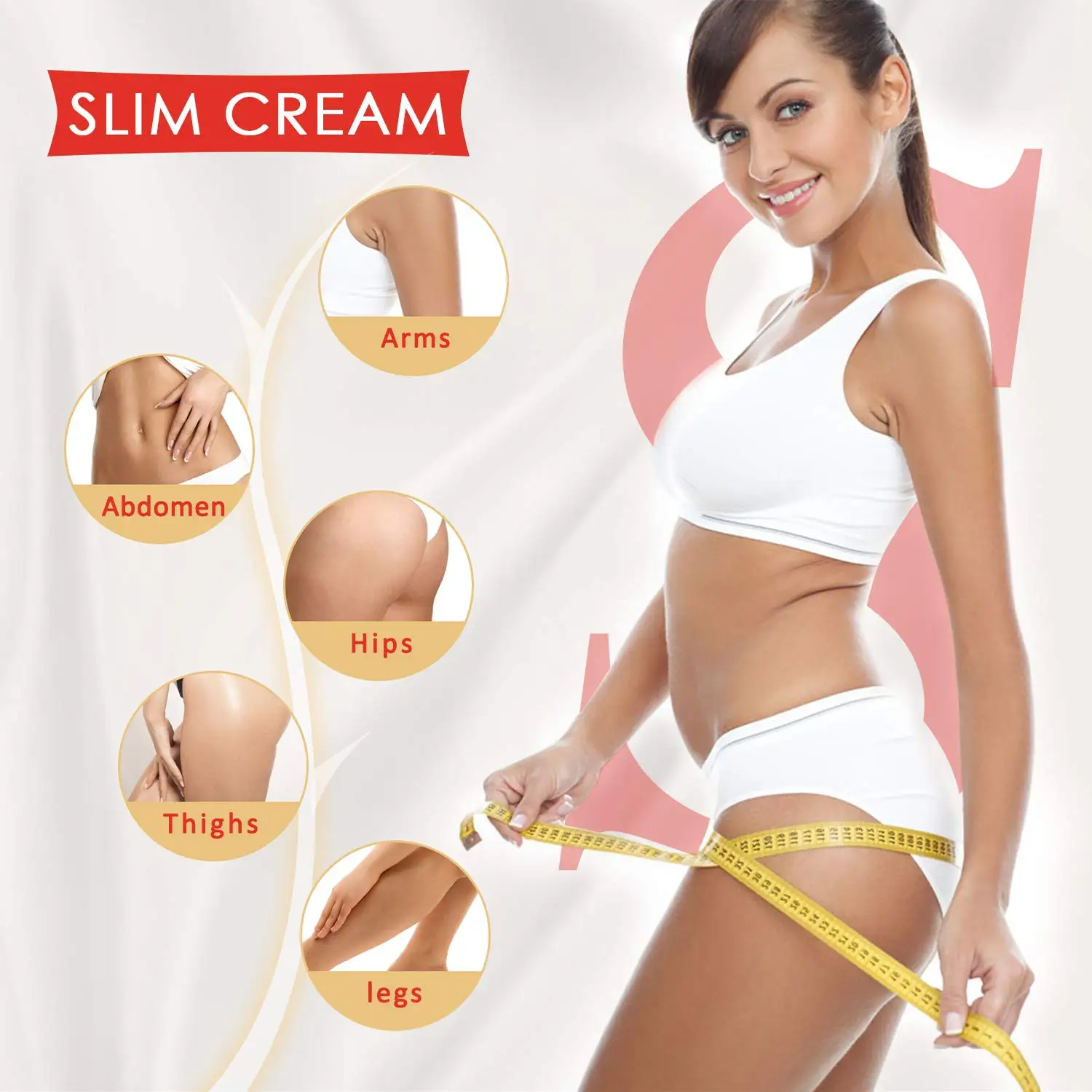 Factory Price Best Slimming Cream Private Label Body Anti Cellulite Slimming Cream