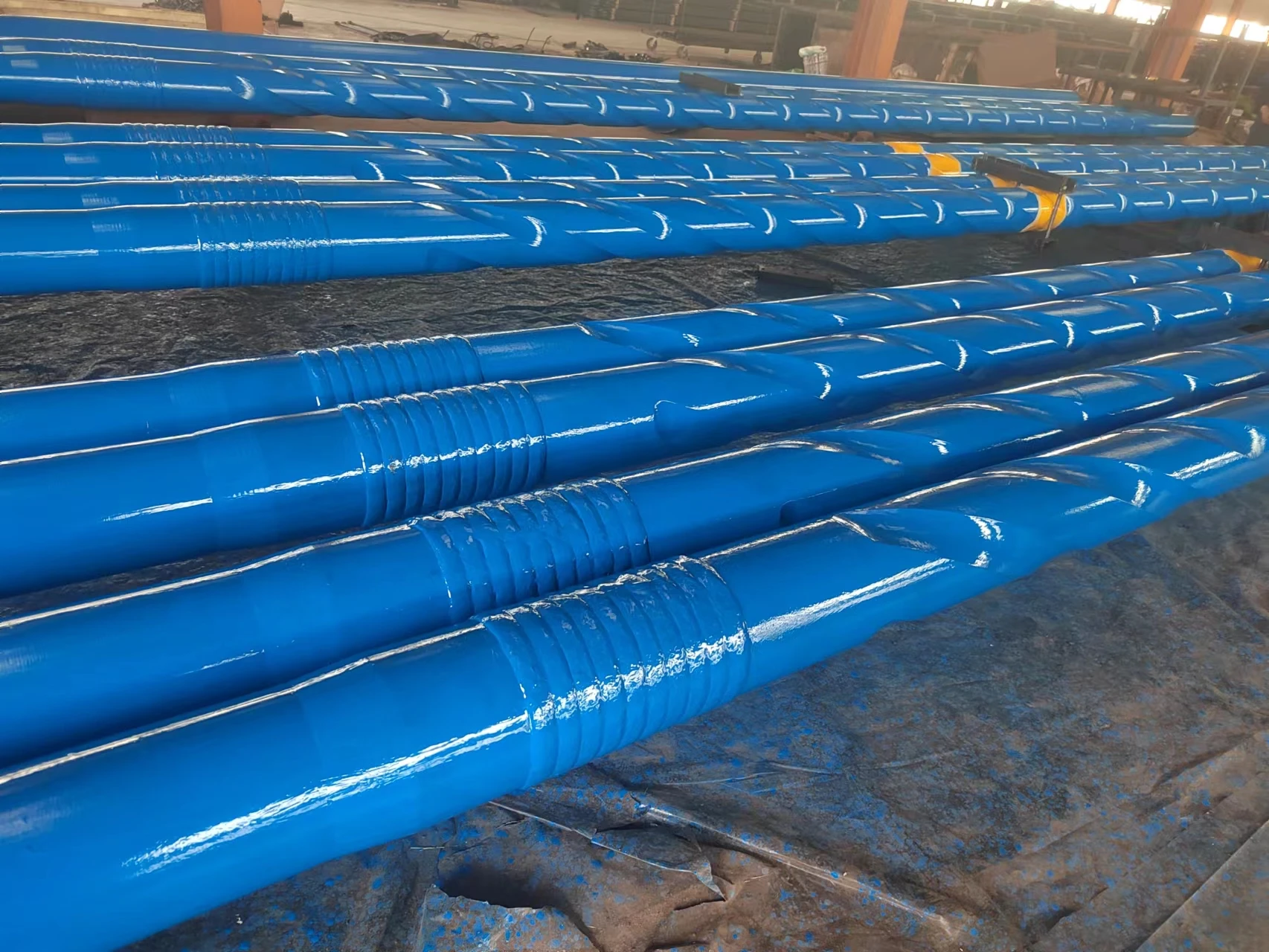 oilfield string 8 od 2-13/16 id 31ft slick spiral aisi 4140 4145h API drill dog collar for oil well drilling and workover rig