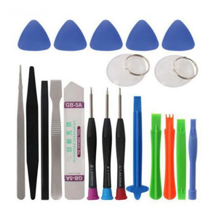 20 In 1 Repair Tools Kit Smartphone Lcd Screen Opening Pliers Metal Pry Spudger Set For Mobile Phone Tablet Laptop Pc