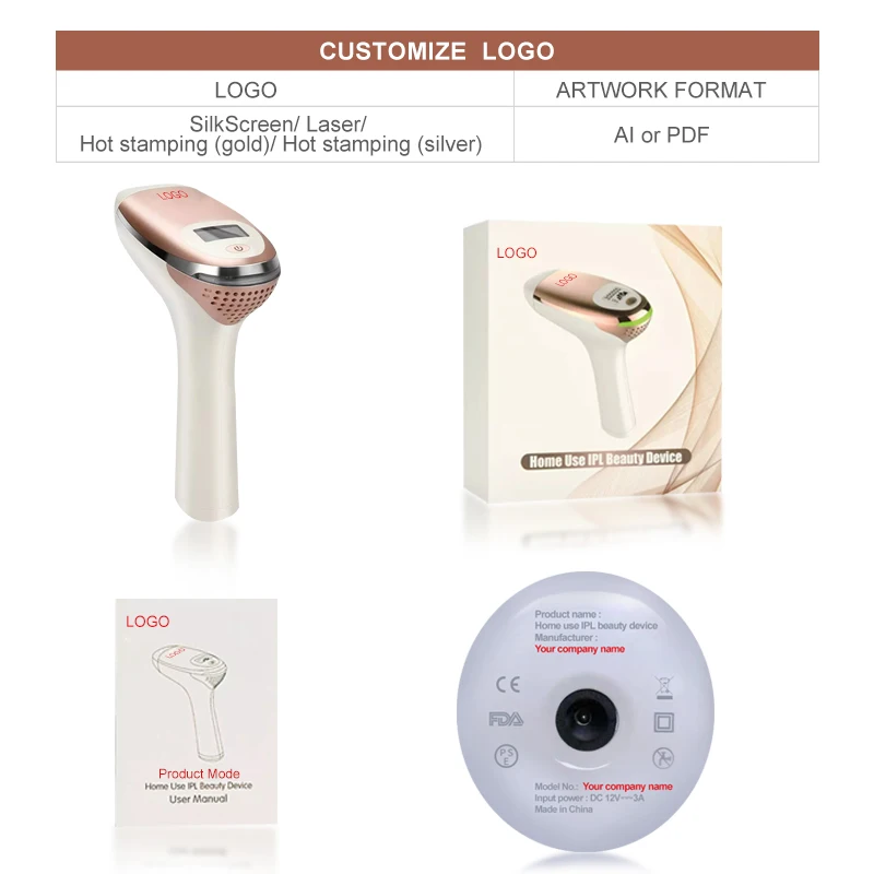 Skin rejuvenation ipl laser hair removal laser epilator permanent ipl hair removal 2021 high quality CE hair rem