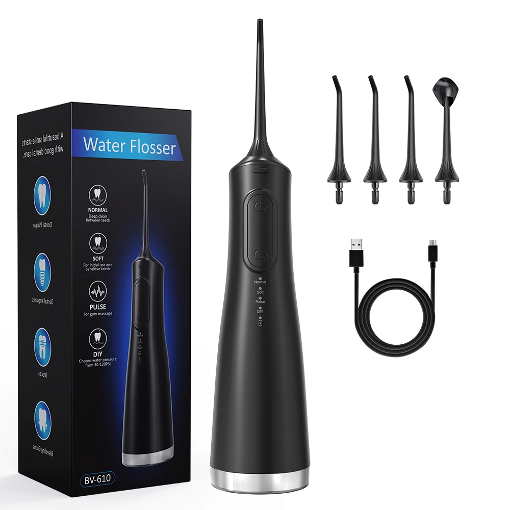 New Smart Water Pick IPX7  Rechargeable Cordless Electric Portable Jet Teeth Cleaning Dental Floss Oral Irrigator Water Flosser