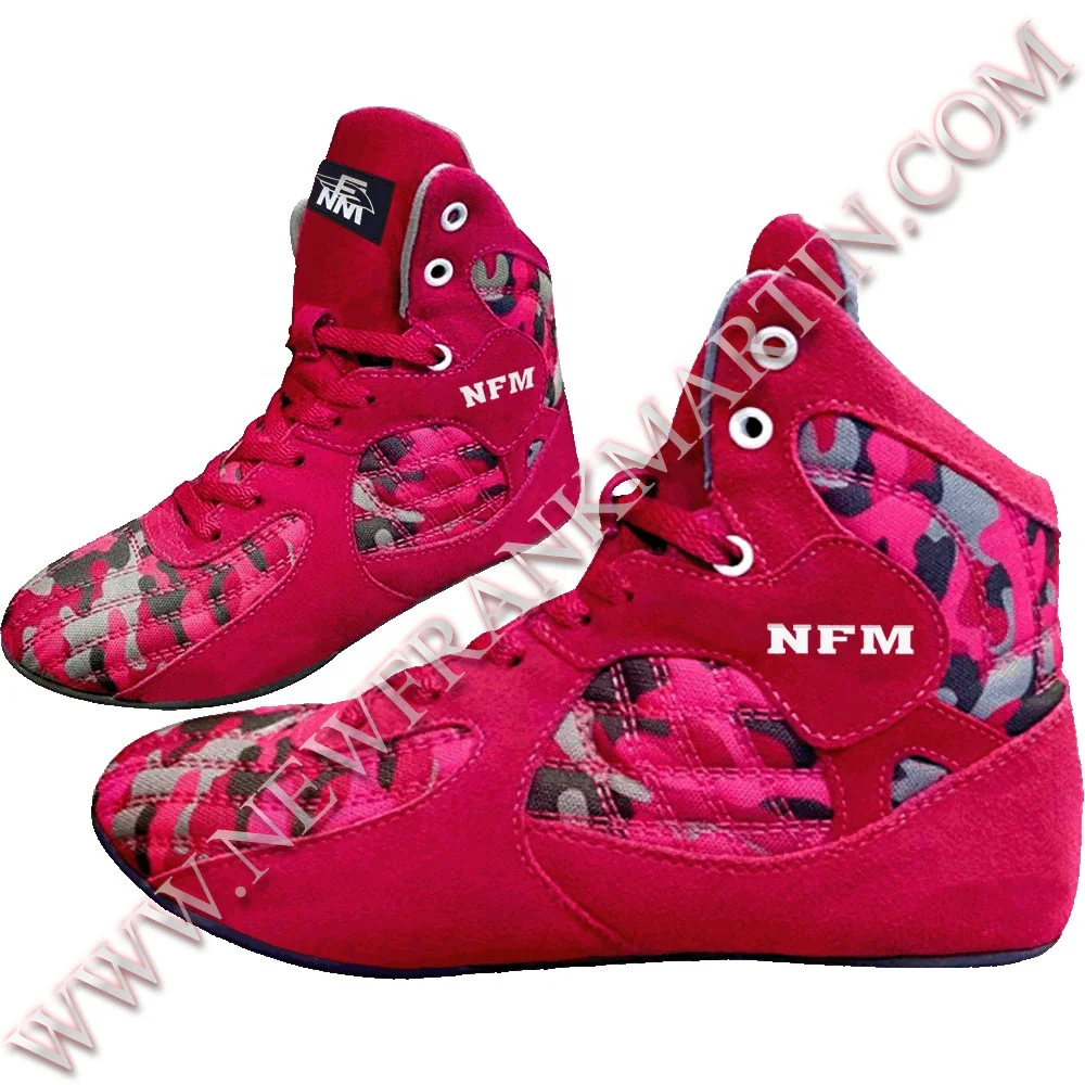 NFM Boxing Shoes Wrestling Martial Art MMA Gym Weightlifting Crossfit Racing Fight Training Running Boot OEM ODM Custom Design