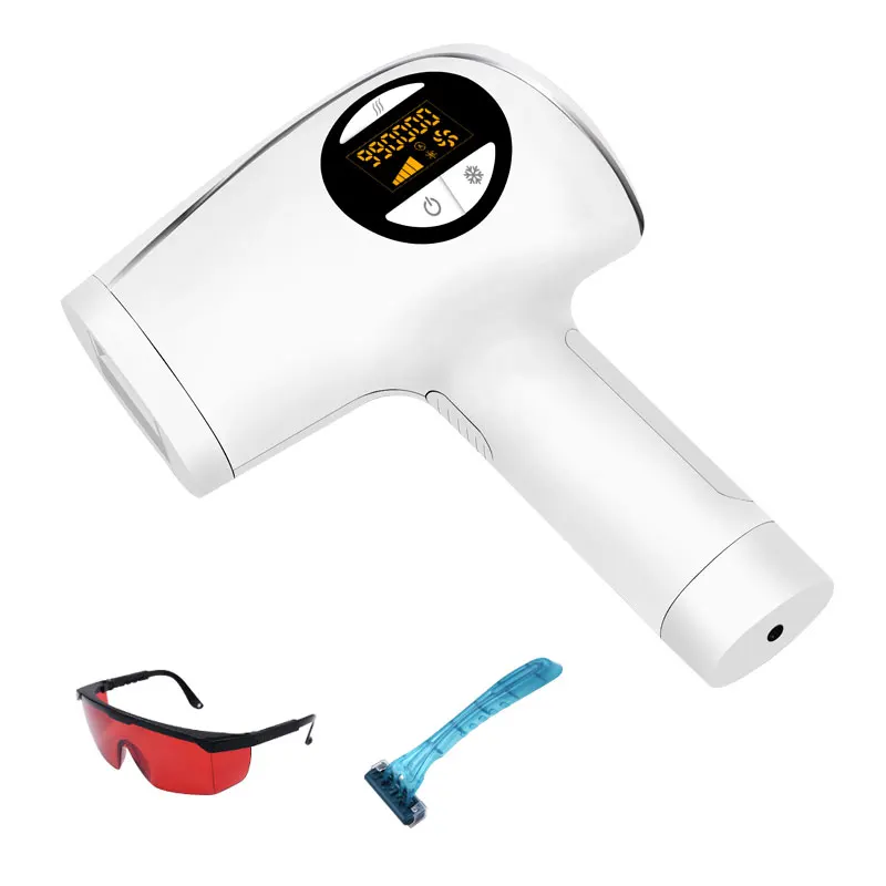 Мини безболезненный портативный Эпилятор IPL лазерный ледяной компрессор инструмент для удаления волос для женщин