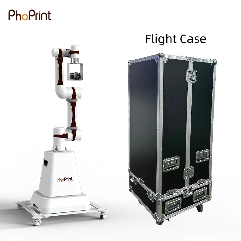 Automated Glambot Welding Robotic Arm Camera 6 Axis Arms Photo Booth for Party