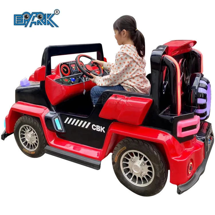 Theme Park Equipment Kids Electric Bumper Car Remote Control Battery Opeated Car Off-Road Adventure Vehicle Bumper Driving Game
