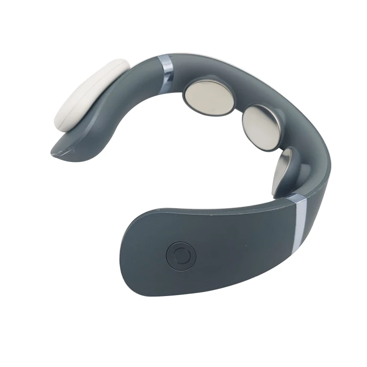 Physiotherapy Equipment Pressure Point Tens Ems Smart Electric Cordless Kneading Neck Massager Manufacturers Masajeador Cuello