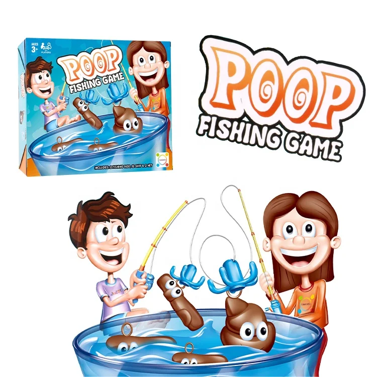 Funny Board Game Save The Shit Fishing Toys For Children