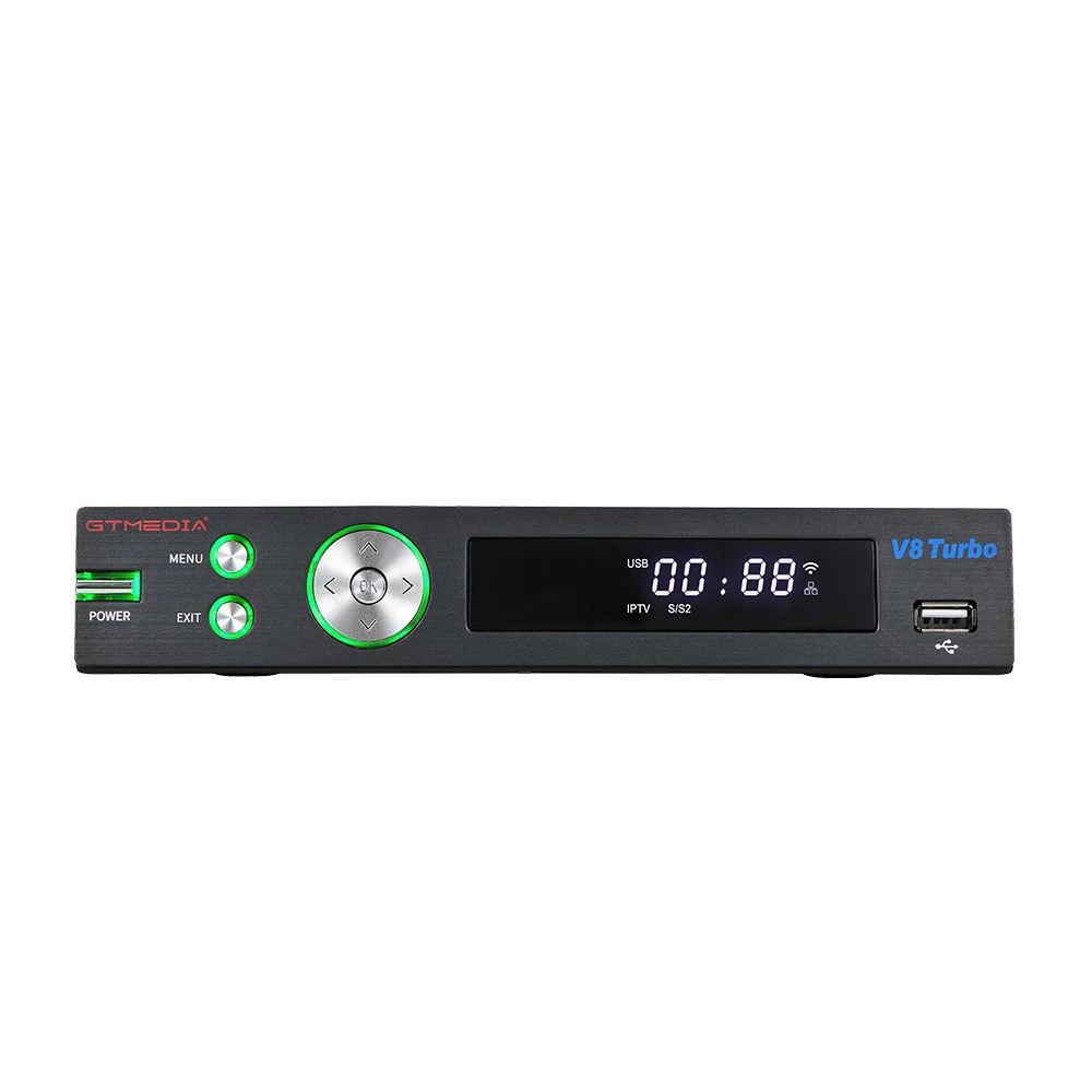  Новинка 2020 заводская цена приставка GTMEDIA V8 Turbo DVB-S/S2/S2X + DVB-T/T2/Cable/J. 83b поддержка BISS auto roll Full