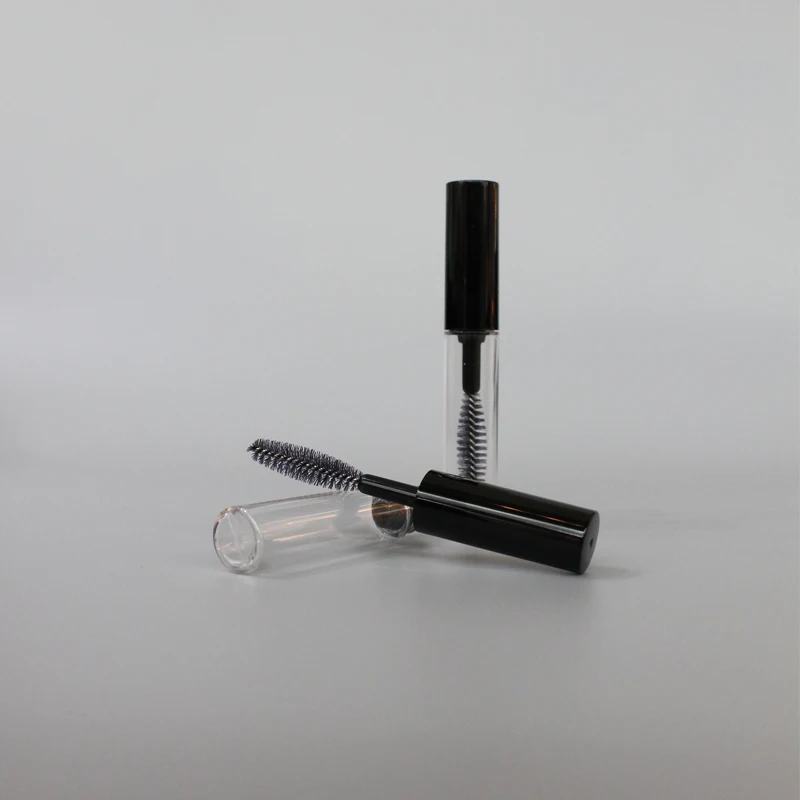 3ml Empty Mascara Tubes with Brush Cosmetic Packing Mini Sample Size Mascara Tube Eyelash Serum Tube Cap plastic Bottle