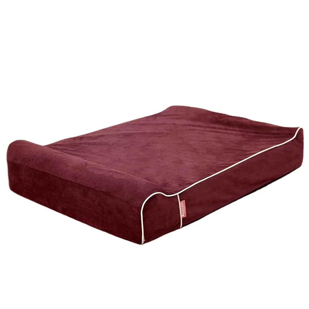 
Laifug Dropshipping Orthopedic Memory Foam cheap dog portable pet bed 