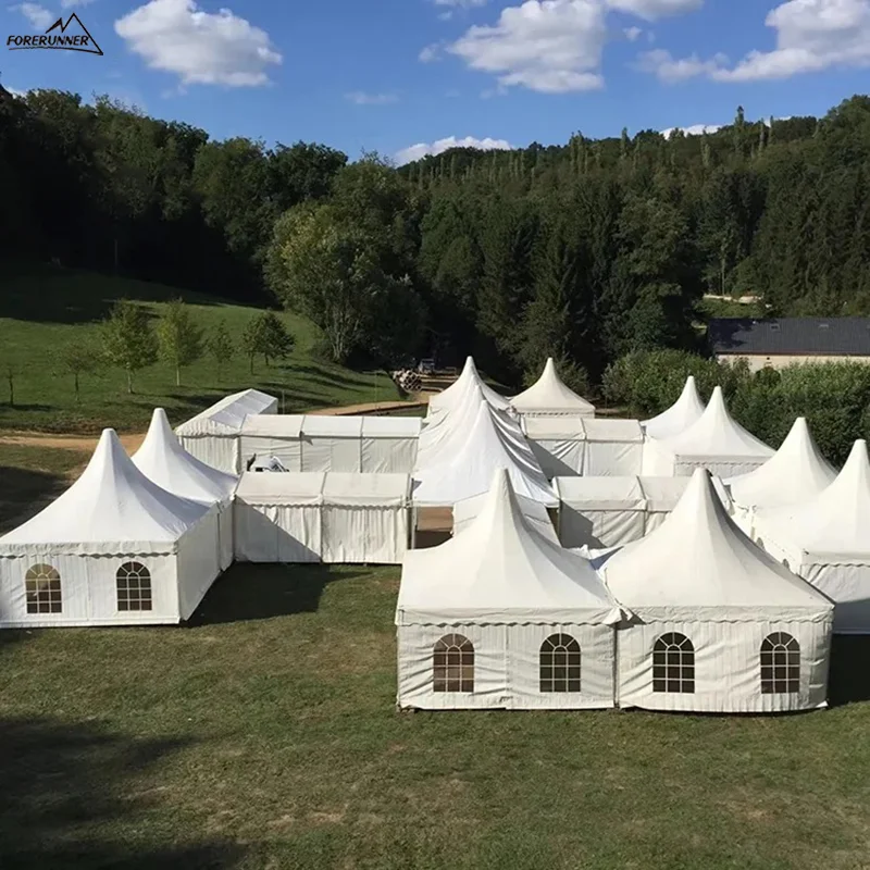 Палатка-пагода из ПВХ 4x4 м