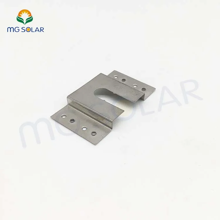 Wholesale Photovoltaic Product Solar Bracket Earthing Clip PV Module Mounting Component Earth Lug Solar Electric Grounding Clip