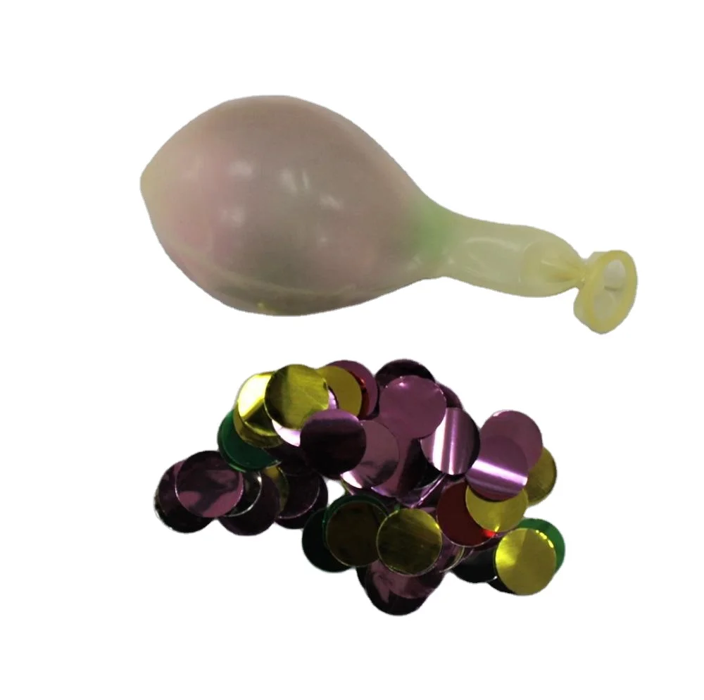 Factory direct sales12 inch party decoration Iridescent Confetti Balloons