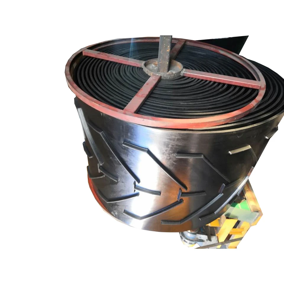 Professional Production Industry Wear Resistant V-Type Rubber Conveyor Belt