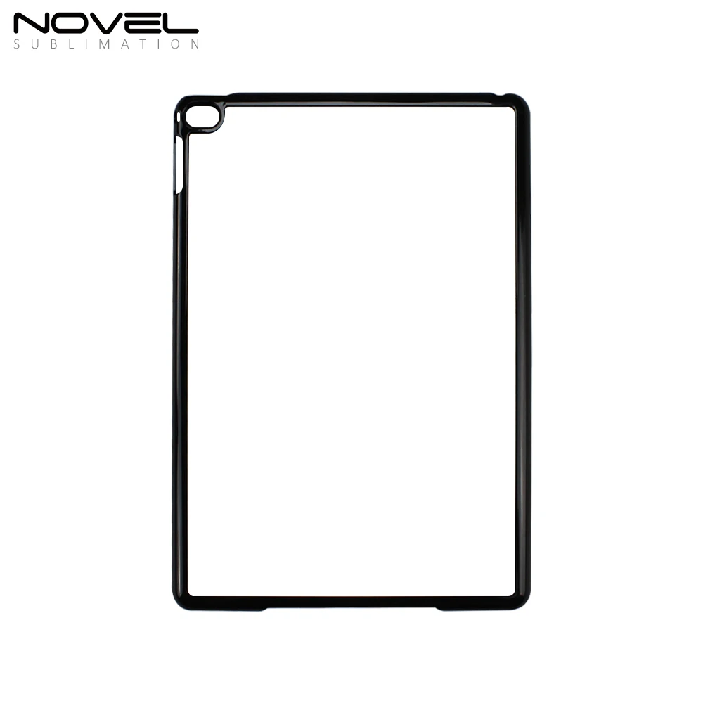 Free Sample Customized Sublimation 2D PC Phone Case With Blank Metal Insert For iPad Air 2