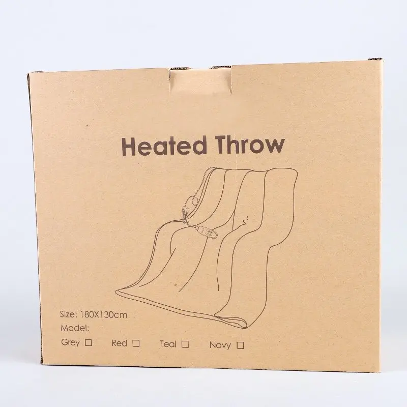 electric thermal heated under blanket wifi electric smart blanket rechargeable electric heated blankets with europe plug