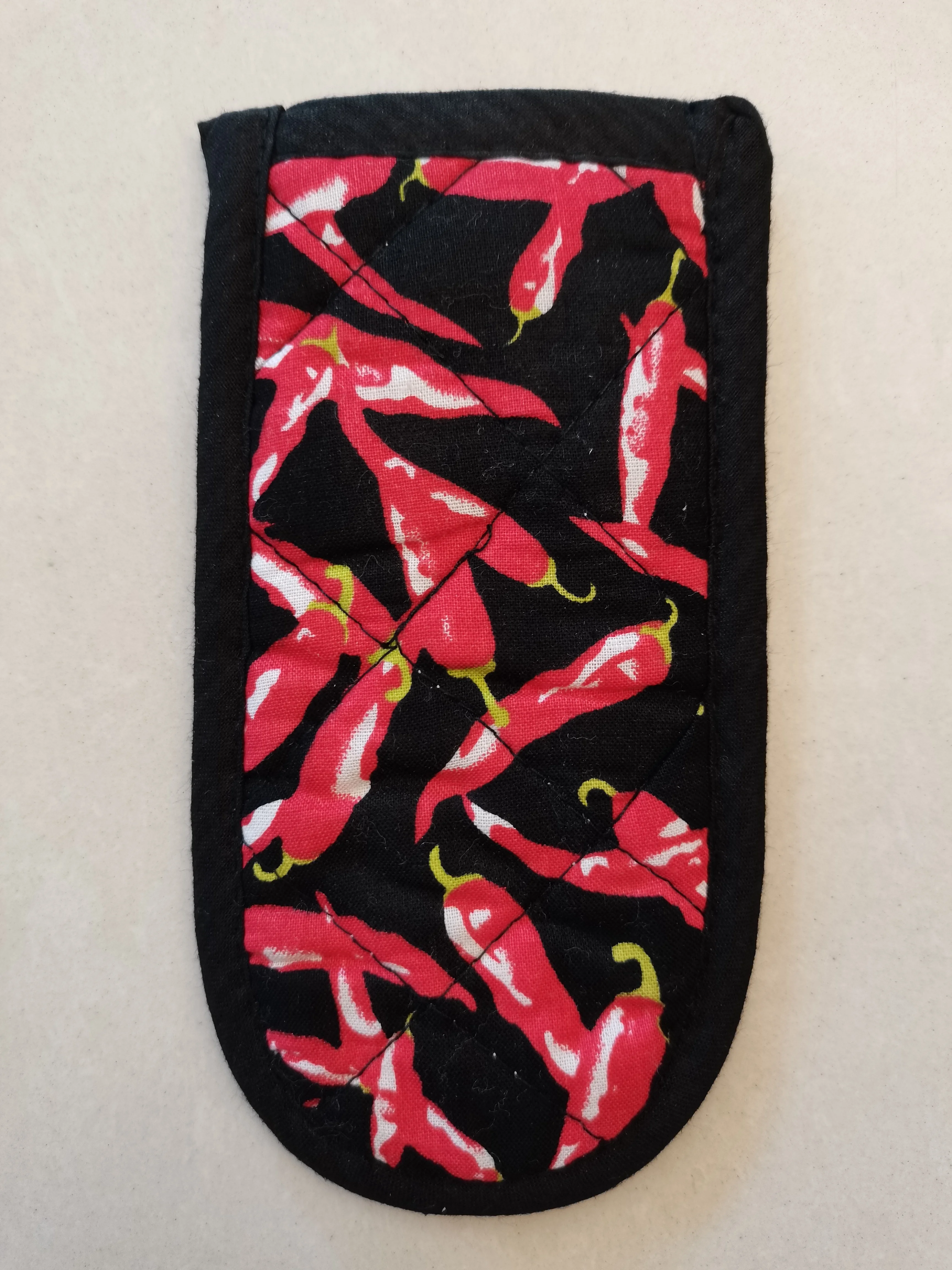 Chili pattern handle holder