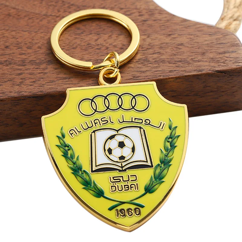 Manufacturers Custom Keyring Gold 2d 3D Souvenirs Gifts Enamel Keychains Soccer Football Sports Zinc Alloy Metal Key Chains
