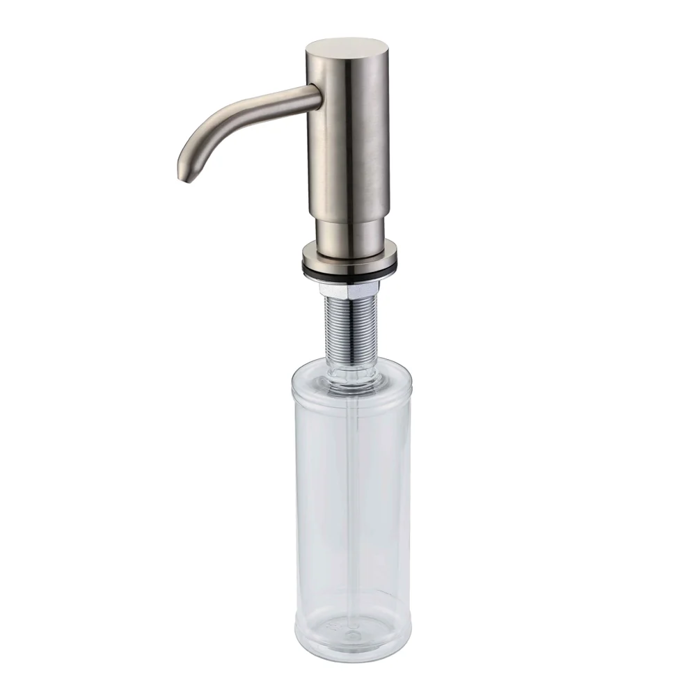 High Quality kitchen sink liquid soap dispenser 320ml brass pump Hand Soap Dispenser