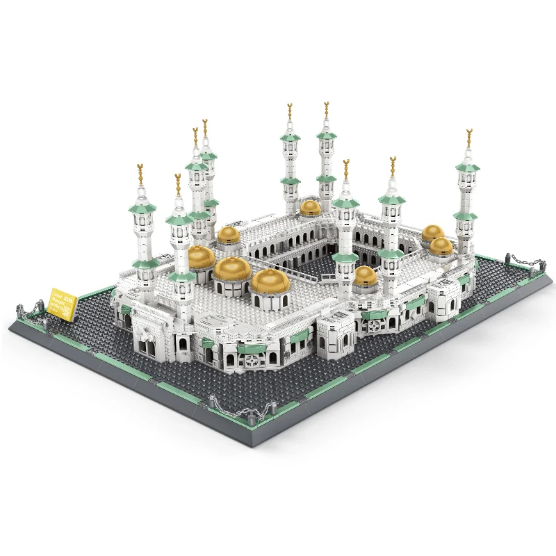 6220 Architecture The Great Mosque Of Mecca Building Blocks Toy (2,274 pcs) toys  kids children