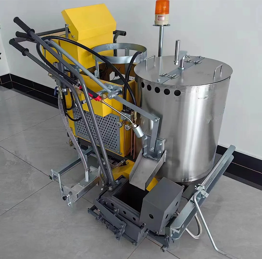 Manual Traffic Thermoplastic Road Line Marking Paint Machine