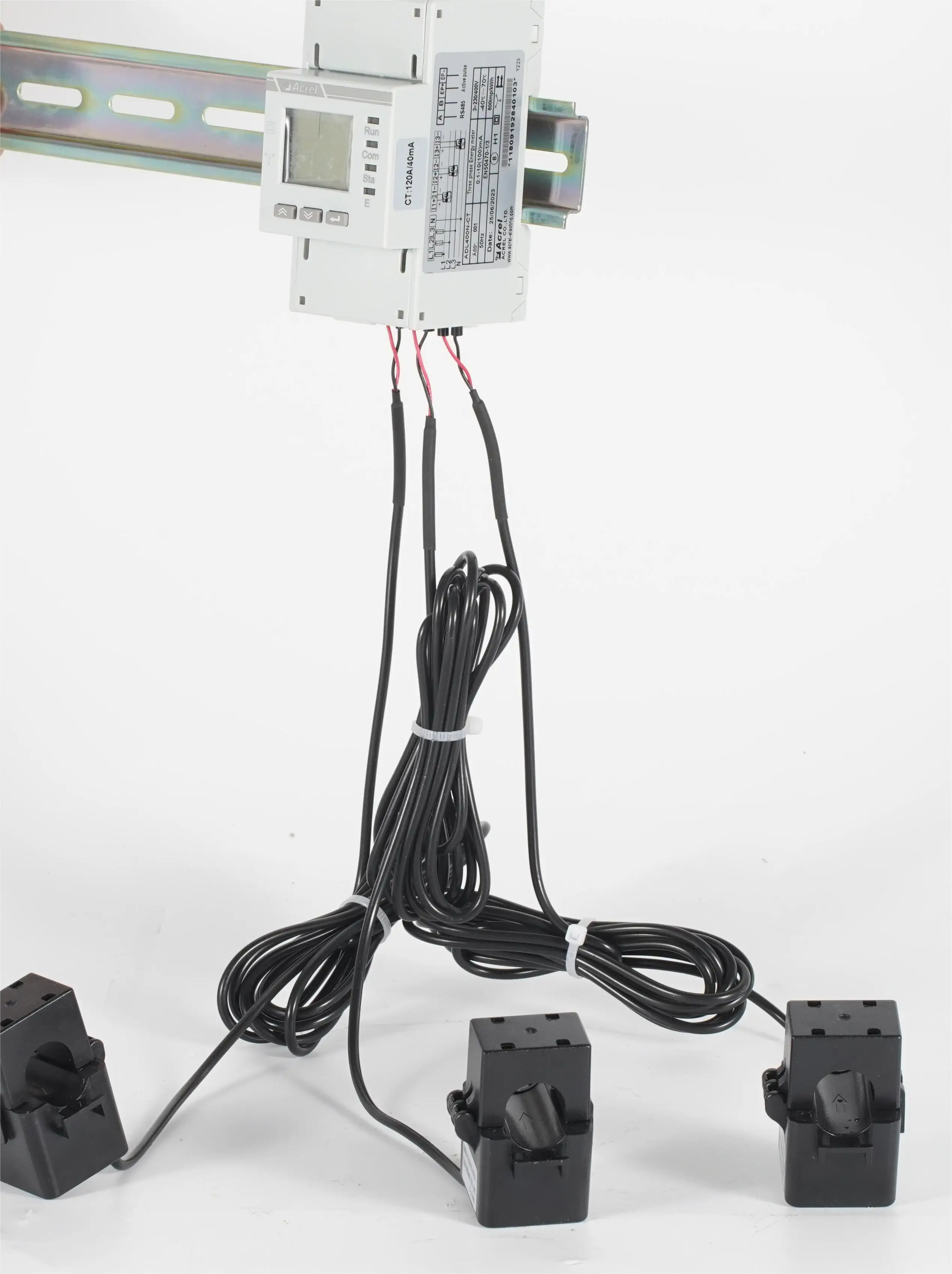Acrel ADL400N-CT CE Energy Data Logger Meter din rail mounted 3 phase meter energy meter matched with current transformers