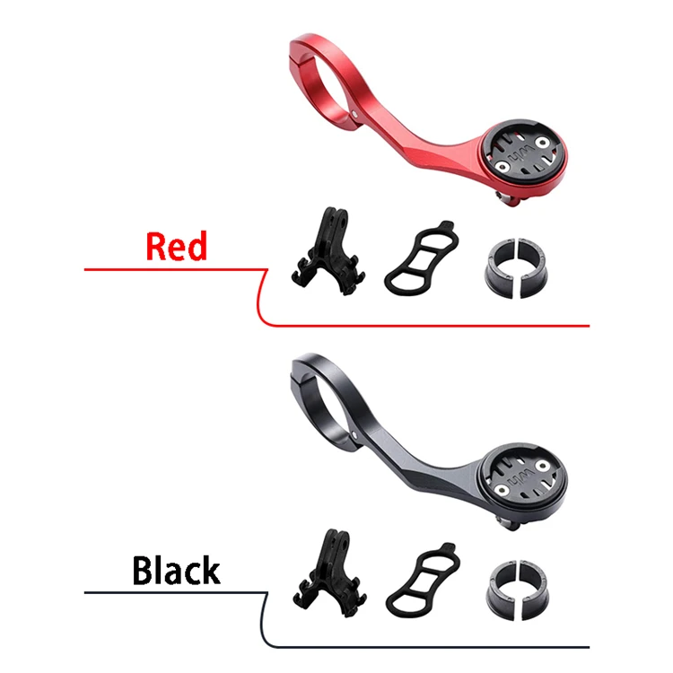 Dual-Sided Bicycle GPS Handlebar Mount Trestle Cycling Bracket Bike Computer Holder Compatible Handlebar Sizes 31.8mm 25.4mm