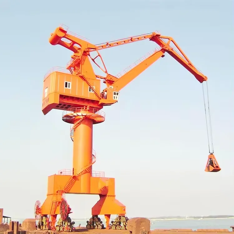 Shipyard Gantry cranes are divided into single-arm  and four-link cranes Portal harbour mobile crane