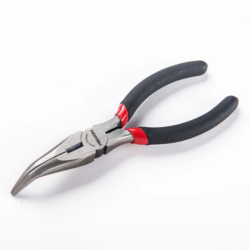 Amerian type  hand tool alicate pense holding and bending bent nose pliers