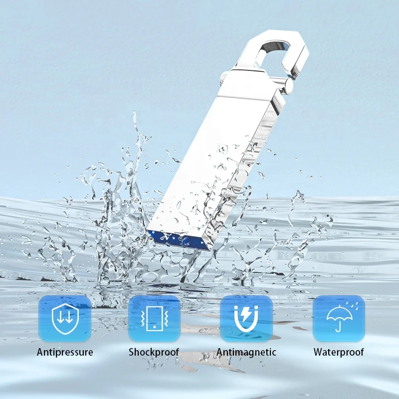 Hot Style USB 2.0 Mini Metal 64MB 128MB 256MB 32GB hook shape USB Flash Drives 128GB Memory USB 64GB wholesale cheap prices