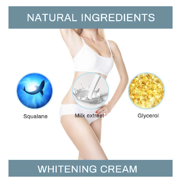 Bellezon Wholesale 10 Seconds Effective Private Part Body Underarm Armpit Knees Whitening Cream