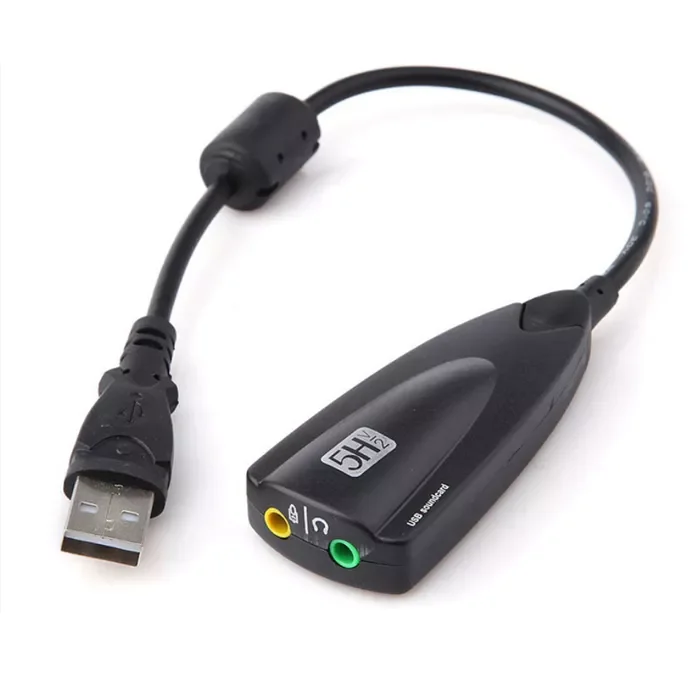 Продвижение 5HV2 внешний usb-звуковой интерфейс 7 1 с 3 5 мм аудио адаптер для наушников колонки ноутбук компьютер