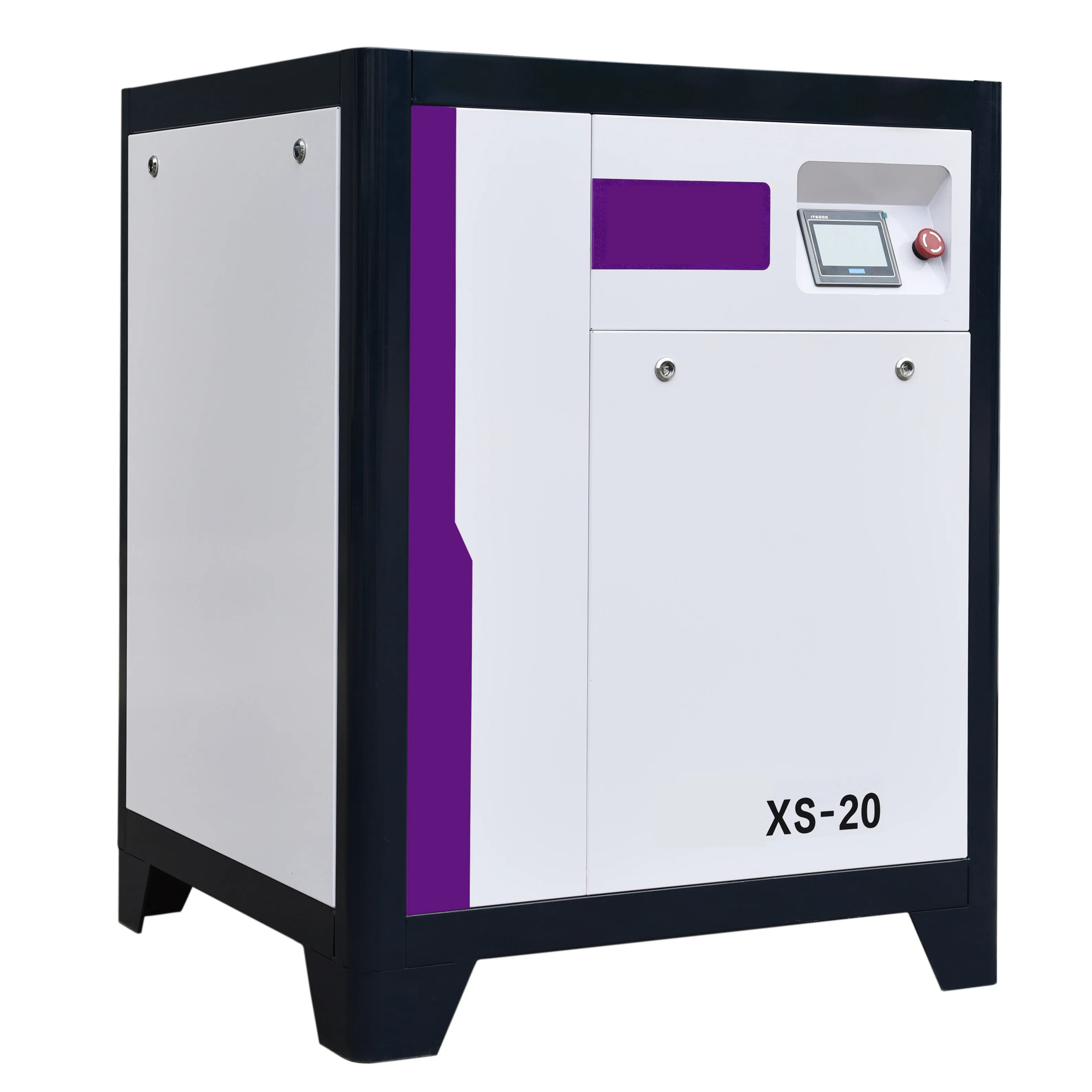 Best quality 20hp 15Kw low noise 8bar Industrial PM VSD Jaguar Rotary Screw Air Compressor